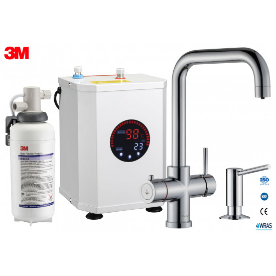  Zeepdispenser Inbouw 250 ml Chroom