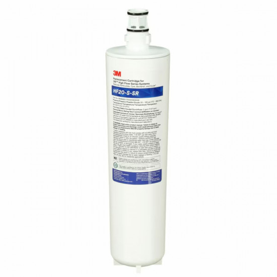 HF20-S-SR, 5636432, High Flow Carbonless Filter Cartridge 0.2 µ Nominal, 7.57 lpm, 6/Case
