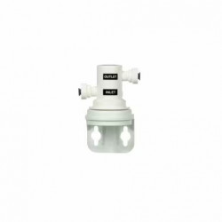 52-196116 Water Filtration Head, VB2-JG, 1/4 inch John Guest, B2, A2 Key