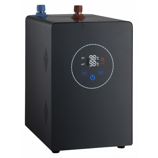 Multi-Tap Filtrete 3 in 1 Kokend Water Kraan geborsteld RVS - Haaks