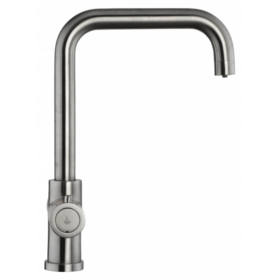 Multi-Tap Filtrete 3 in 1 Kokend Water Kraan geborsteld RVS - Haaks