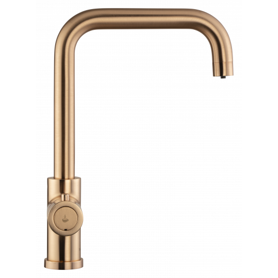 Multi-Tap Filtrete 3in1 Kokend Water Kraan Brushed Copper Gold - Haaks