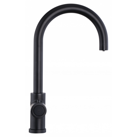 Multi-Tap Filtrete 3in1 Kokend Water Kraan Mat Zwart - Rond